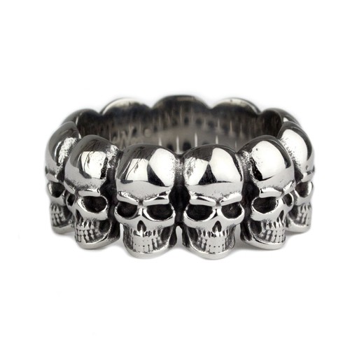 Ring Skulls Edelstahl - vergleichen und günstig kaufen